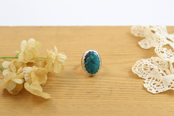 Turquoise & Sterling Silver Ring
