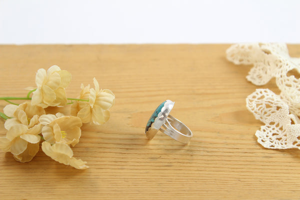 Turquoise & Sterling Silver Ring