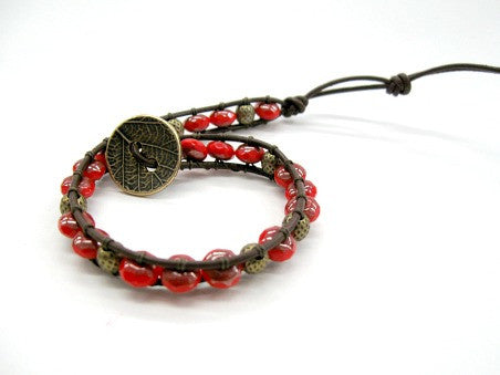 All Laced Up Wrap Bracelet | Class