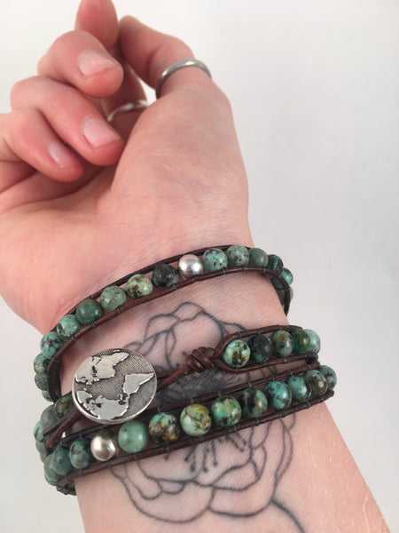 All Laced Up Wrap Bracelet | Class