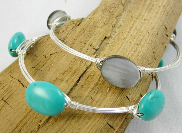 Wire Wrap Bangle  | Instructions | The Creative Fringe